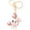 A, variant on Cute Crab Shape Keychain Charm, Animal Key Ring Bag Accessory, Pink Color Fun Pendant, Purse Decor Accent Piece, Playful Home Ornament
