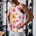 thumbnail image 5 of Logiee Watermelon Print Men's Workout Tank Top,Quick Dry Workout Tank Top,Gym Muscle Tee,Fitness Bodybuilding Sleeveless T Shirt-XX-Large, 5 of 7