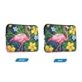 thumbnail image 7 of FORMRS 13"-13.3" Laptop Sleeve Protective Case Soft Carrying Quilted Computer Bag Cover, Pink Flamingo Pattern, 7 of 7