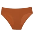 thumbnail image 4 of TrowBridge-bragas sin costuras para mujer, ropa interior transpirable de satén de seda, Color sólido dulce, lencería Sexy, 4 of 4