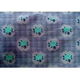 thumbnail image 4 of oneOone Cotton Silk Fabric Check|Leaves & Rose Floral Printed Craft Fabric BTY 42 Inches Wide, 4 of 4
