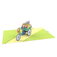 thumbnail image 5 of 3D Flower Tricycle Pop Up Greeting Card, Spring Bicycle with Floral Cart Popup Card for Mom, Grandma or Garden Lover, Handmade Birthday, Mother’s Day or Thank You Card, 6x8 inches, 5 of 7