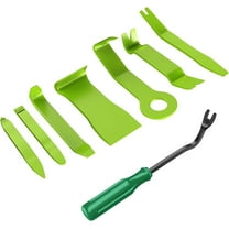 GOOACC 8PcsAuto Trim Removal Tool Kit No-Scratch Removal Tool Kit for Car Audio Dash Panel Window Molding Fastener Remover Tool Kit-Green