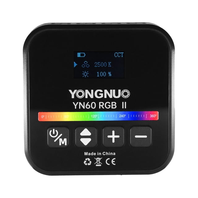 YONGNUO YN60RGB II 6W Lampe de Poche Led RGB Vidéo