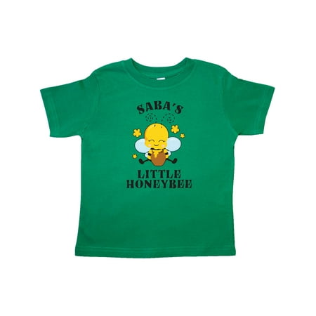 

Inktastic Cute Bee Saba s Little Honeybee with Stars Gift Toddler Boy or Toddler Girl T-Shirt