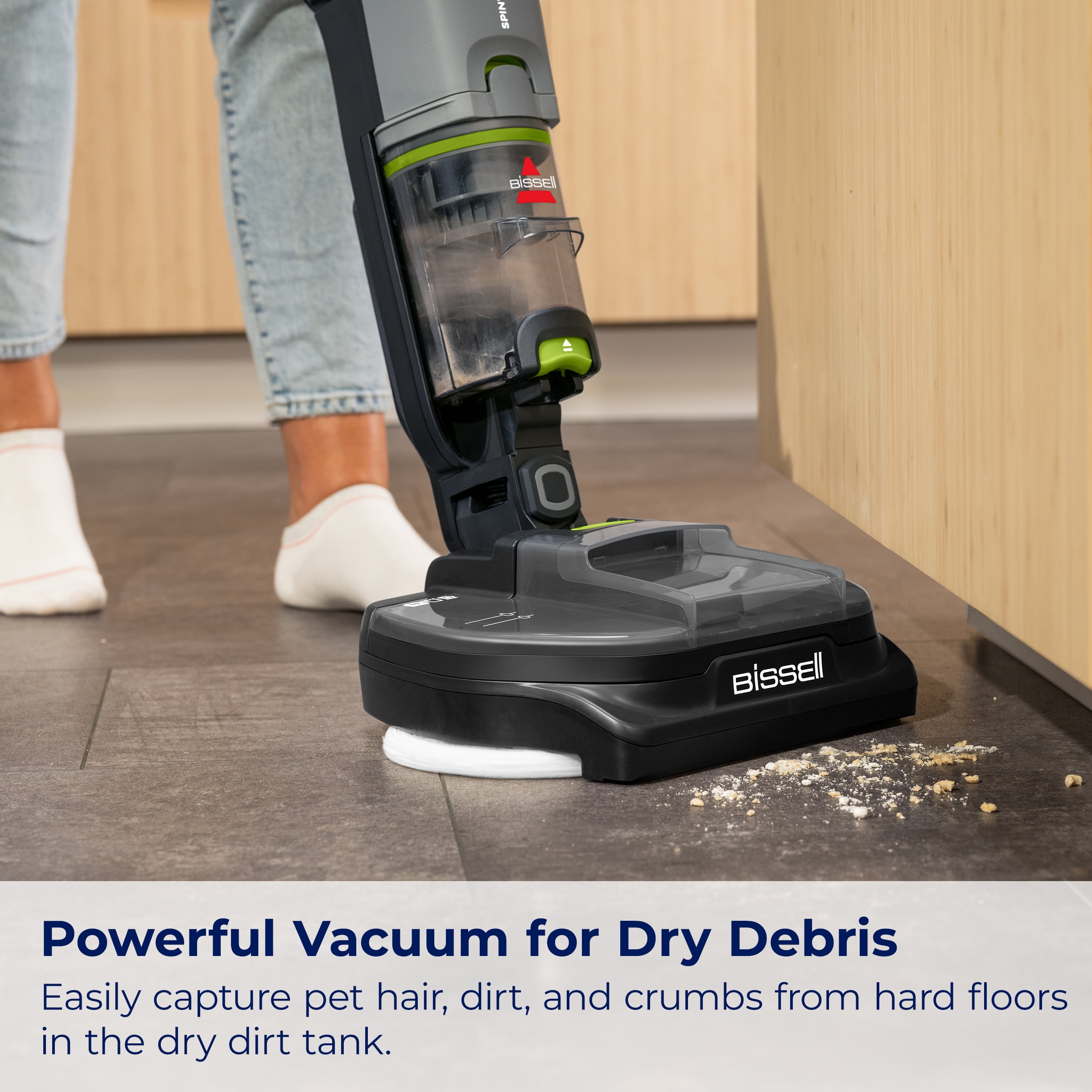 BISSELL SpinWave® + Vac All-in-One Spin Mop and Vacuum