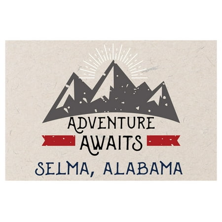 

Selma Alabama Souvenir 2x3 Inch Fridge Magnet Adventure Awaits Design