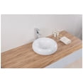 thumbnail image 7 of Ruvati Rvb0318 Vista 18" Round Porcelain Vessel Bathroom Sink - White, 7 of 7