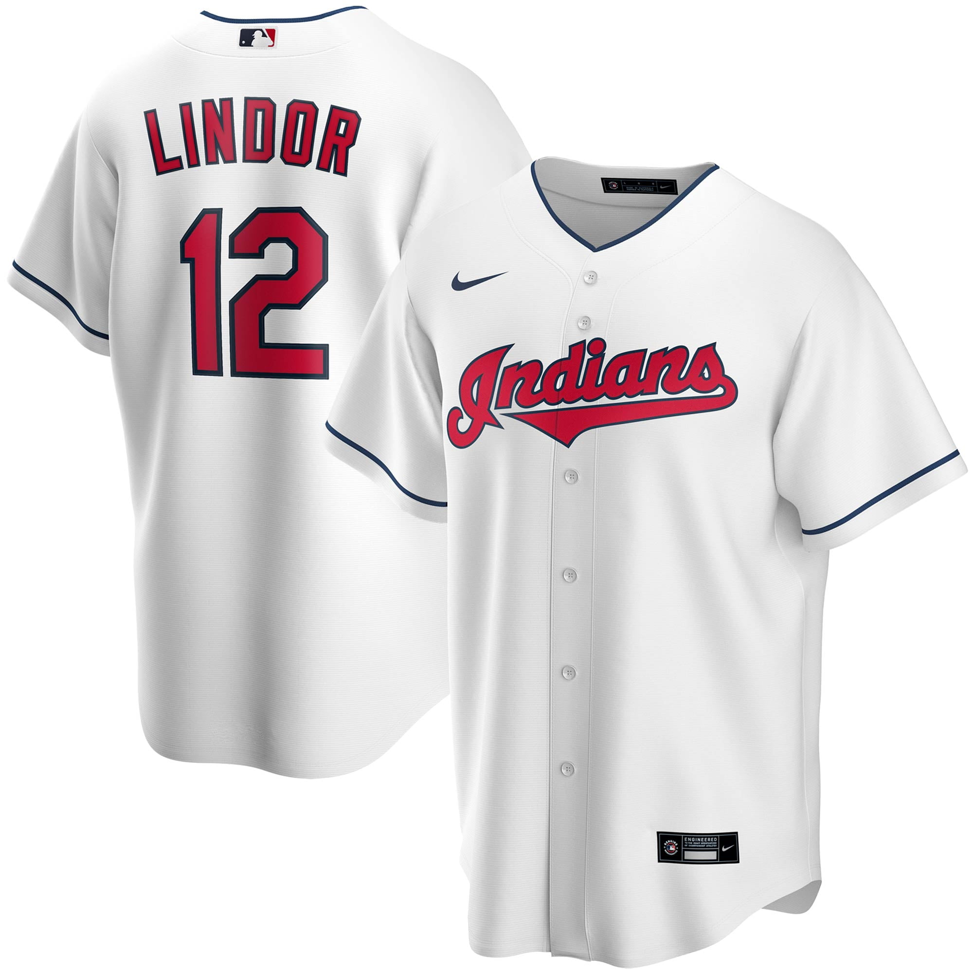 Francisco Lindor Cleveland Indians Nike 