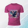 thumbnail image 5 of adaychics American Flag T Shirts for Men 250 Years Eagle Crewneck Short Sleeve Casual Patriotic Graphic Tees for Leisure, 5 of 8