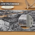 thumbnail image 4 of 8'x10' Boho Vintage Area Rug – Soft Modern Abstract Design, Machine Washable Non-Slip Carpet for Living Room, Farmhouse, Kids Room & Dining Room Black, 4 of 7