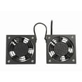 thumbnail image 2 of Tripp Lite Wallmount Rack Enclosure Cooling Roof Fan Kit 120V 5-15P (SRFANWM), 2 of 5