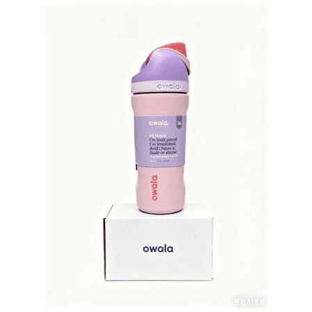 Owala FreeSip 16 oz Stainless Steel Water Bottle - Blossom Bunny