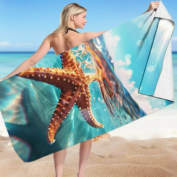 Toallas de baño para mujer, pijamas estampados de moda y tendencia, toallas de baño para natación, toallas de playa, toallas para mujer