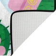 thumbnail image 4 of Dreamtimes Lightweight Non Slip Carpet Mats 60 x 39 inch (5'x 3'3"), Area Soft Rugs Floor Mat Rug Decoration for Kids Room Living Room Cactus On Blue Waves, 4 of 6