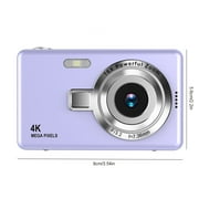 Digital Camera Clearance, Digital Camera 1080P HD Photography Supports Up To 48MP Electronic Stabilization 16X Digital CCD Student Portable Camera