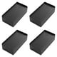 thumbnail image 1 of Elevadores de sofá Macarena 4 piezas apilables para muebles cama refrigerador Negro, 1 of 8