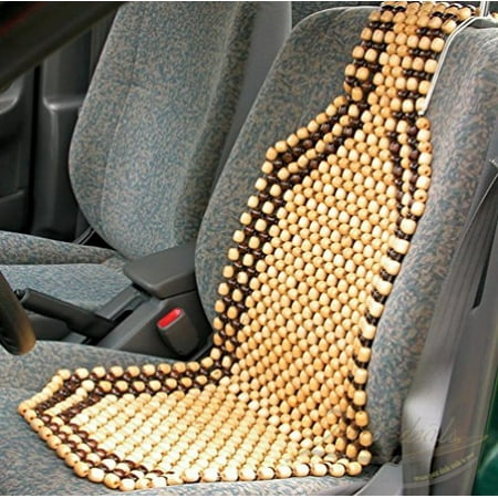 Zento Deals Wood Beaded Comfort Seat Cushion Walmart Com