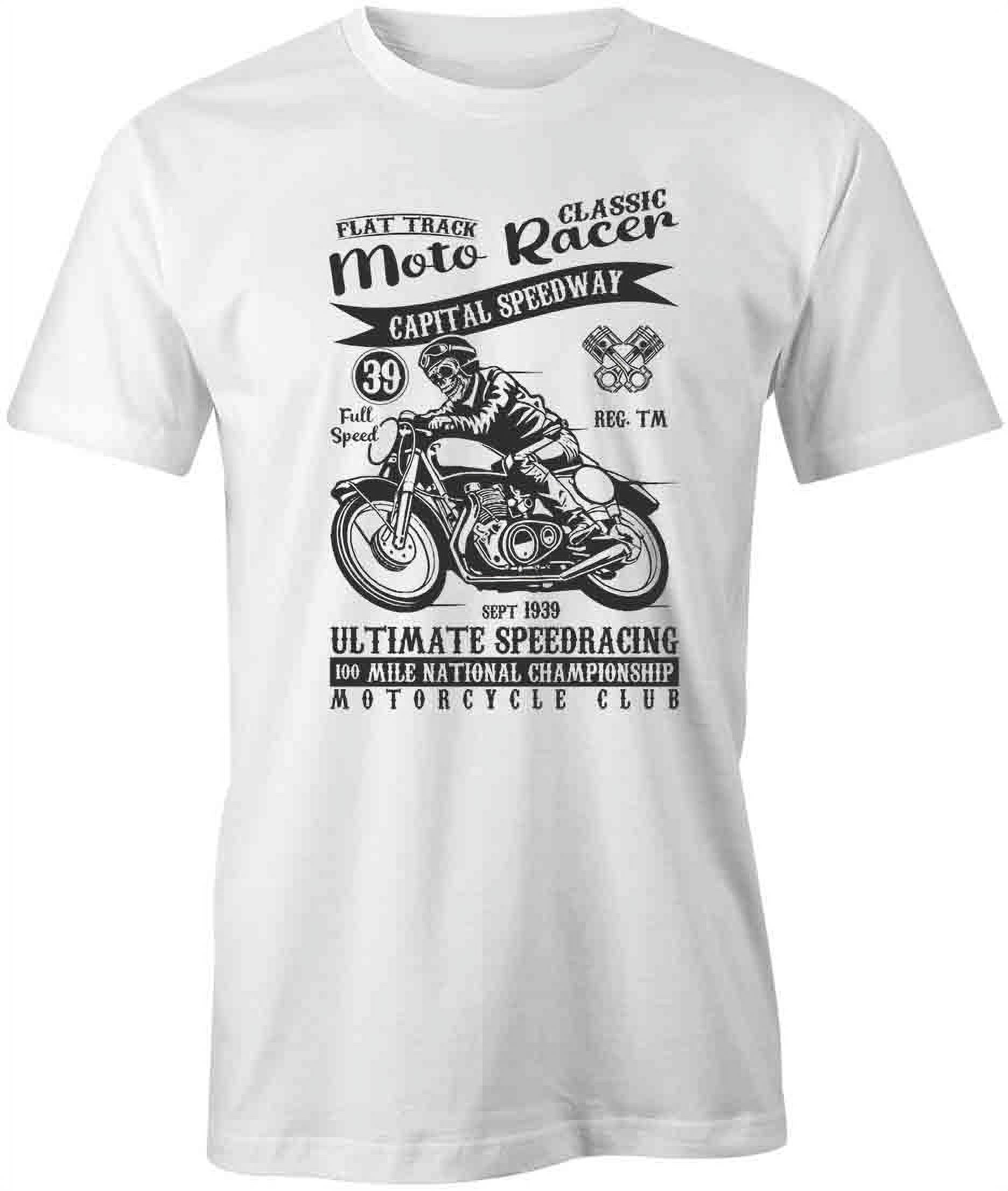 s-xxxl normale Biker T-shirt Moto Fun-shirt 