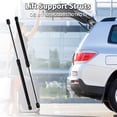 thumbnail image 2 of Unique Bargains Lift Supports Struts for Kia Rio 2012-2017 L4 1.6L Hatchback No.817801W200/817801W210 Rear Hatch Gas Spring Black 2 Pcs, 2 of 7