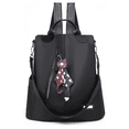 thumbnail image 1 of Mochila Impermeable Con Colgante Negro, 1 of 3