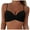 Black, variant on Triangle Bikini Tops for Women Bathing Suit Swim Tops Sexy String Bikini Top (Green, L)