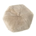 thumbnail image 2 of WITHMOONS Beret Hat Soft Faux Fur Warm Winter French Style SL9537 (Ivory), 2 of 3