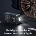 thumbnail image 4 of A-640 B Rechargeable Handheld Vehicle Air Pump Tire Inflation Emergency Power Bank Portable Design Inflator, 4 of 6