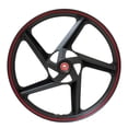 thumbnail image 1 of Rin Delantero Roda Filo Rojo Negro Italika FT 180 FT 200, 1 of 4