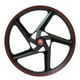 thumbnail image 1 of Rin Delantero Roda Filo Rojo Negro Italika FT 180 FT 200, 1 of 4