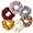 Chiffon, variant on Scrunchies for Hair, Colorful Plaid Hair Scrunchies for Women, Bandana Scrunchies, 6PCS Bandana Scrunchy Hair Ties, Scrunchies Hair Ties for Women. (Colorful Plaid)
