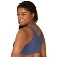 thumbnail image 4 of Fruit of the Loom Women's Tank Style Cotton Sports Bra, 3-Pack, Style- 9012, 4 of 7