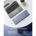 thumbnail image 3 of Teclado Bluetooth Samsers plegable con teclado numérico azul, 3 of 9