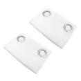 thumbnail image 3 of IFANLANDOR 2Pcs Semi Window Curtains with Energy Saving and Privacy Features, 3 of 5
