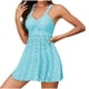 thumbnail image 1 of Bikini de Cintura Alta Padre-Hijo Conjunto de Traje de Baño de Señoras Sexy sin Espalda, Traje de Baño de Cintura Alta para Piscina Y Playa, 1 of 4