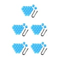 thumbnail image 1 of VONKY 20 Pieces Car Wheel Nut Caps Universal Exterior Anti-rust Auto Hub Screw Cover Dust-proof Automobile Tire Protector Blue 21mm 5Set, 1 of 6