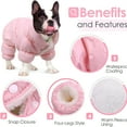 thumbnail image 4 of GASTROPOD Dog Coat, Waterproof Dog Jacket for Winter, Fullbody Dog Coats Snowsuit, Windproof Puppy Down Jacket Coat, Fleece Winter Vest for Dogs, Cold Weather Dog Coats for Small Dogs, 4 of 7