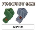 thumbnail image 2 of Bufandas de punto cálidas de invierno para niños, bufandas cálidas, calentadores de cuello para niños pequeños, niñas y niños, 2 of 5