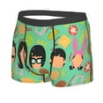 thumbnail image 2 of Men's Bob's Burgers Boxer Briefs Soft Comfort Breathable Underwear, 2 of 8