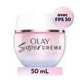thumbnail image 2 of Olay Super Cream Face Cream with SPF 30, Lightweight Face Moisturizer with Vitamin C, Hyaluronic Acid, Niacinamide, 5 in 1 hydrates, smooths, brightens, firms, and protects with SPF, 50 mL, 2 of 12