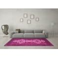thumbnail image 3 of Ahgly Company Indoor Rectangle Abstract Pink Modern Area Rugs, 4' x 6', 3 of 4