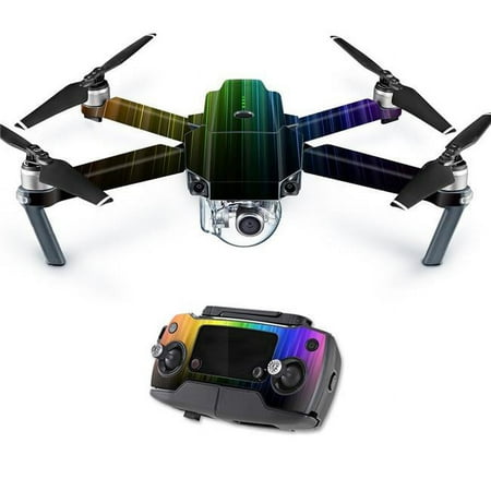 MightySkins DJMAVPRO-Rainbow Streaks 15.6 in. Skin Decal Wrap for Lenovo Yoga 710 - Born To Quilt