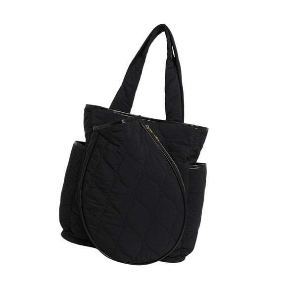 DYNWAVECA Sac à Dos de Pickleball, Sac à Raquettes de Tennis, Léger, Sac à Dos de Raquettes de Sport, Sac à Dos de Paddle de Tennis, Sac de Transport Noir