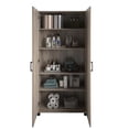 thumbnail image 3 of SystemBuild Callahan 36" Utility Storage Cabinet, Gray Oak, 3 of 16