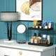 thumbnail image 2 of Organizador de encimera de baño NPPLUS de 2 niveles, metal negro mate, 2 of 7