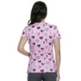 thumbnail image 2 of Dickies EDS Women Scrubs Top, V-Neck, DK700, S, Actively Care, 2 of 7
