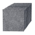thumbnail image 1 of Panel de absorción de sonido Panel de aislamiento acústico Fibra de poliéster Estudio de grabación Silenciador interior Adhesivo decorativo de pared Material 300*300*9 mm, 1 of 1