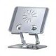 thumbnail image 1 of Soporte de soporte hueco para tableta de 4,7 a 12 pulgadas para iPad/iPhone 14 (gris), 1 of 5