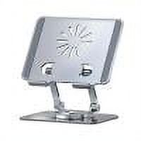 Soporte de soporte hueco para tableta de 4,7 a 12 pulgadas para iPad/iPhone 14 (gris)