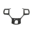 thumbnail image 5 of CheroCar Car Steering Wheel Cover Trim for Dodge RAM 2010-2017(Carbon Fiber Black), 5 of 7